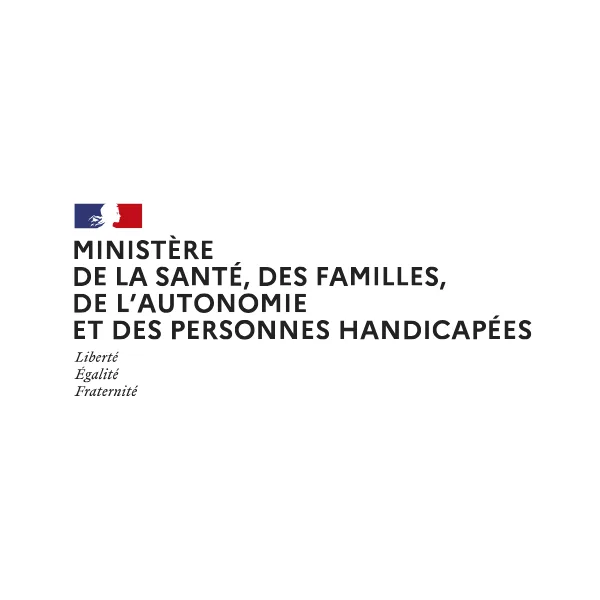 logo ministère de la santé, des familles, de l'autonomie et des personnes handicapées